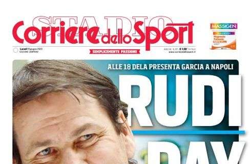 PRIMA PAGINA – CdS Campania: “Rudi day”