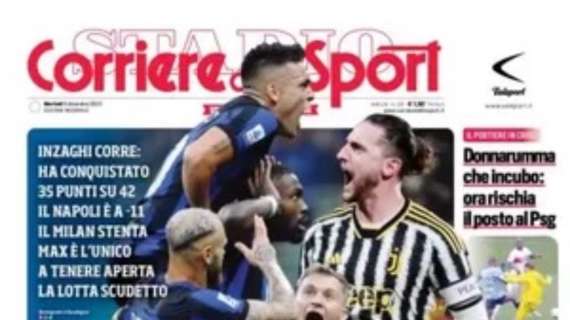 PRIMA PAGINA - Corriere dello Sport: “Juve, solo un’impresa”
