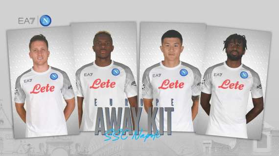 UFFICIALE – SSCNapoli presenta la maglia Champions da trasferta: è già in vendita