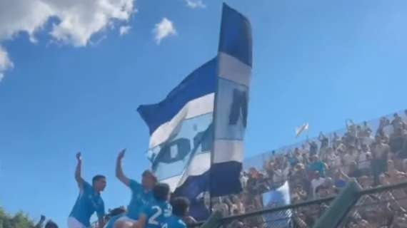 Delirio a Cercola: è festa per la promozione del Napoli in Primavera 1