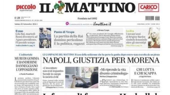 Il Mattino: "Conte, dieci bomber per te"