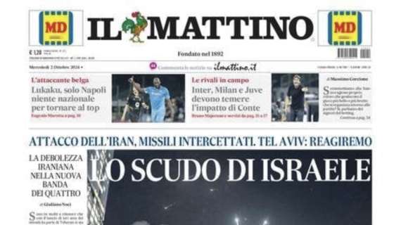 Il Mattino: “Lukaku, solo Napoli: niente Nazionale per tornare al top”