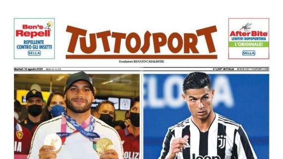 PRIMA PAGINA - Tuttosport: "La Juve è 3x2"