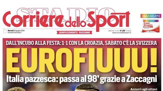 Corriere dello Sport: "Di Lorenzo e Kvara: ADL in campo con Manna"