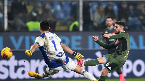 Sampdoria-Napoli è una fiera del gol: media da oltre 4 gol negli ultimi 7 precedenti