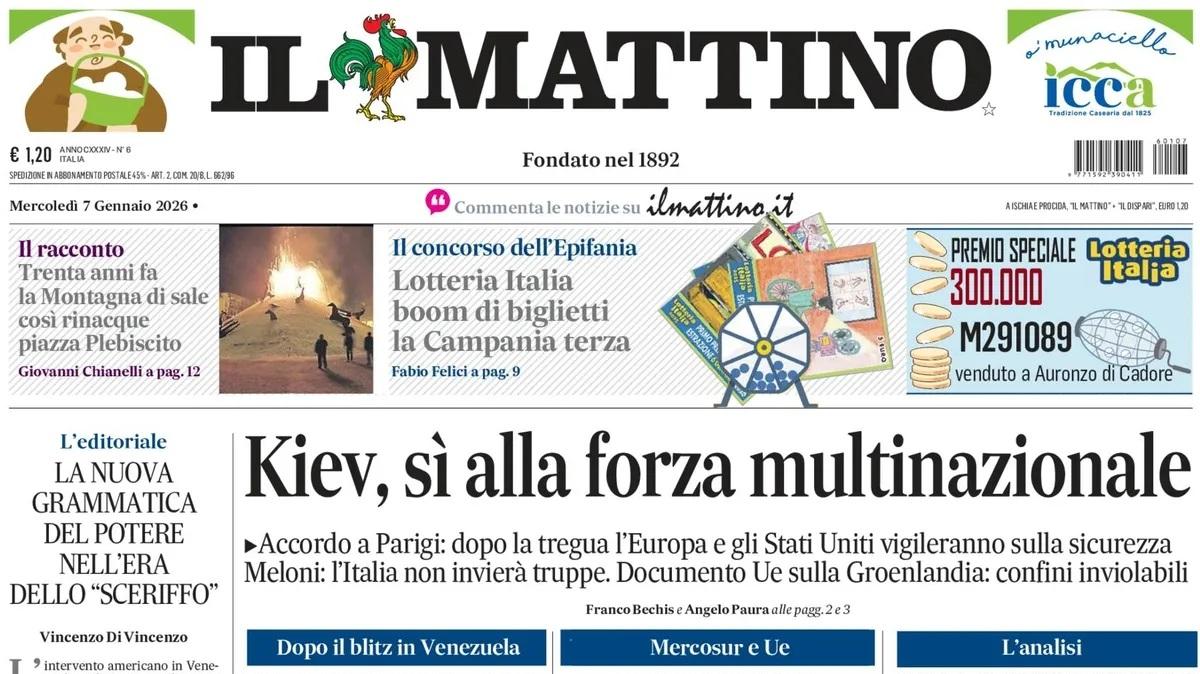 Il Mattino: "Accendete il Maradona"
