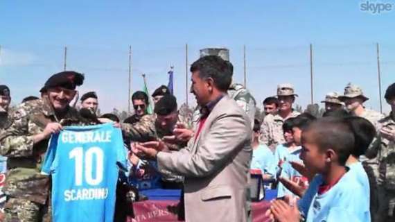 Il Napoli adotta una squadra in Afghanistan. ADL: "Il calcio può dare gioia"