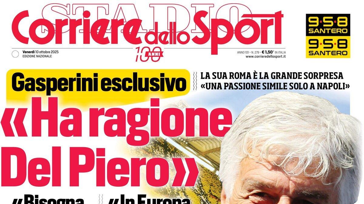 Cds: "Napoli, fenomeno Hojlund. 5 gol in 3 gare"