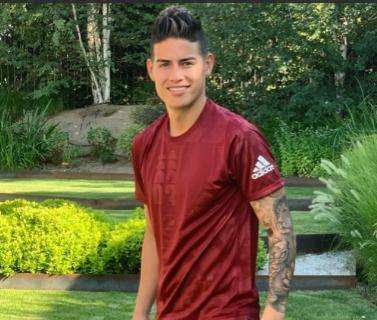 FOTO - "Allenamento", James pubblica gli scatti mentre si allena da solo a Madrid