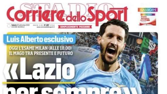 PRIMA PAGINA - Corriere dello Sport: “Lecce o Real: è sempre Champions”