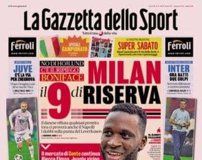 La Gazzetta dello Sport: "No di Hojlund, c'è il ripiego Boniface per il Milan"