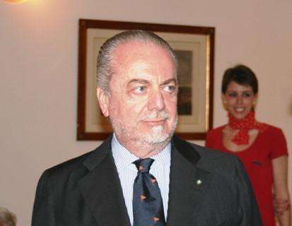 Napoli, domani a Villa D'Angelo la cena con De Laurentiis