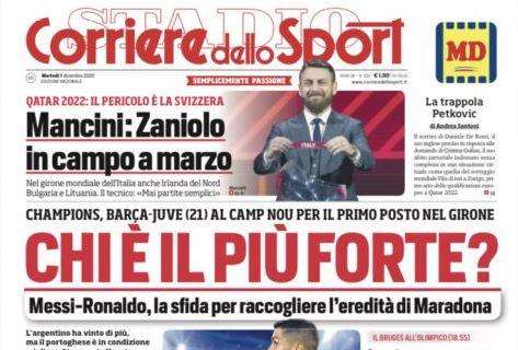 PRIMA PAGINA - CdS: "Messi-Ronaldo, la sfida per l'eredità di Maradona"