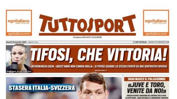 PRIMA PAGINA - Tuttosport: "Gallo, pensaci tu!"