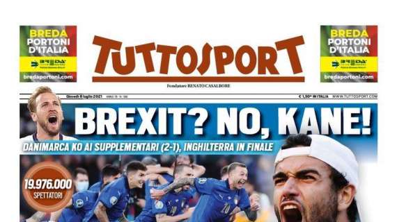 PRIMA PAGINA - Tuttosport - "Pazzi di voi!"
