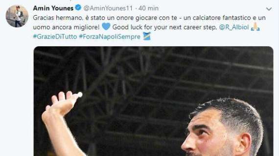 FOTO - Albiol al Villarreal, Younes: "Un onore giocare con te, calciatore fantastico!"