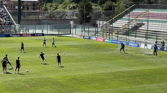 Castel di Sangro, day 10: seduta mattutina, sessione di tiri e lavoro atletico. Buongiorno a parte
