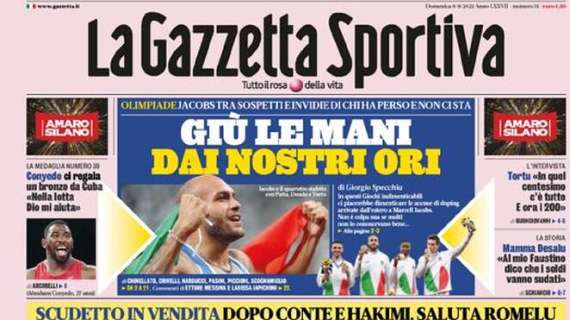 PRIMA PAGINA - Gazzetta e l'addio di Lukaku: "Inter smontata!"