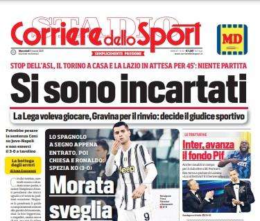 PRIMA PAGINA - CdS su Lazio-Torino: "Si sono incartati"