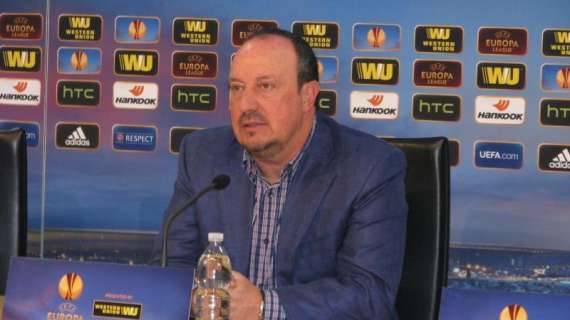 Benitez: "Dinamo Mosca avversario difficile. Ha vinto tutte le gare del girone, eliminato l'Anderlecht ed a Mosca clima non facile"