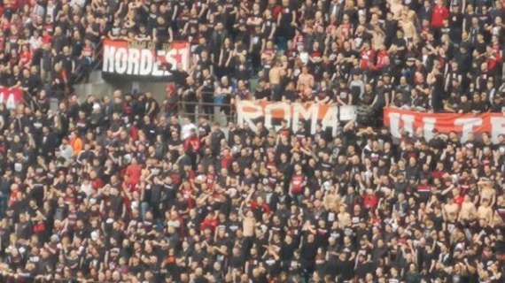 “Nun te preoccupa’ guagliò ce sta ‘o Napule fore”, tifosi del Milan deridono gli azzurri