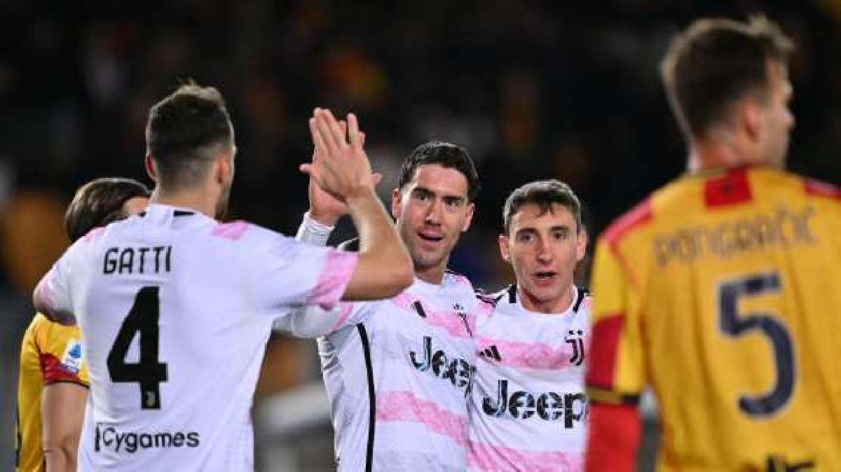 Lecce-Juve 0-3: gol di Vlahovic (doppietta) e Bremer, Risultato finale  Serie A