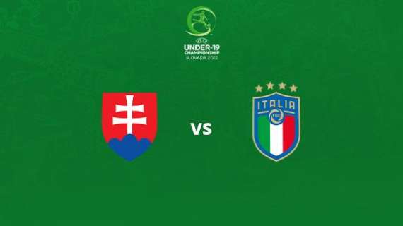 Slovacchia U19 vs Italia U19