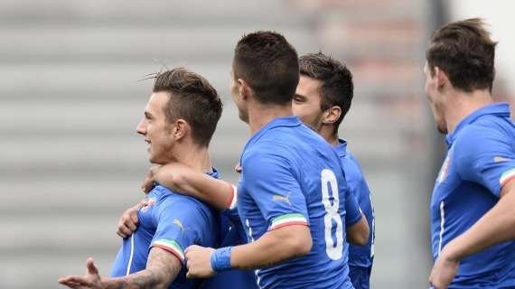 PAGELLE ITALIA U21 vs SLOVACCHIA U21 3-1 - Bernardeschi dispensa classe. Bene anche Bardi, Belotti e Longo
