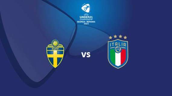 Svezia U21 vs Italia U21