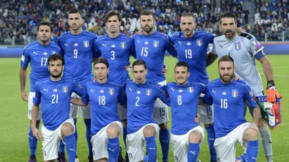Italia-Germania, ufficializzati i numeri di maglia degli Azzurri