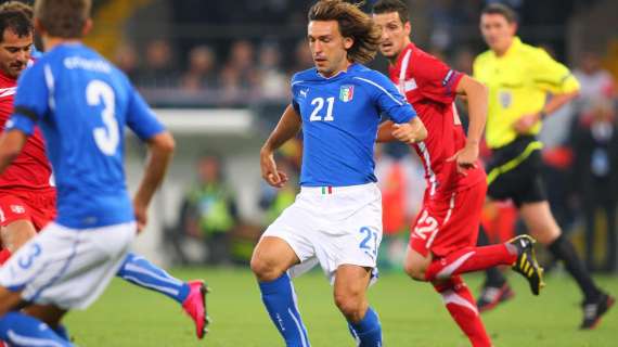 Qualificazioni UEFA Euro 2012 - Serbia-Italia 1-1, Pirlo: "Buon pareggio. Stiamo crescendo per l'Europeo"