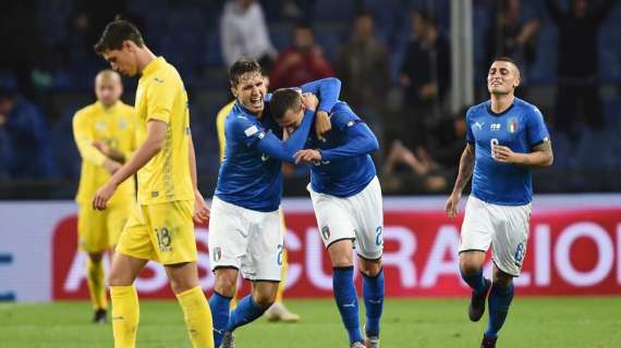 PAGELLE ITALIA vs UCRAINA 1-1 - Chiellini leader. Bernardeschi incisivo
