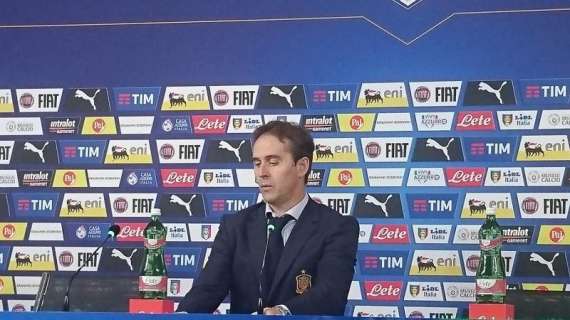 Lopetegui: «Condizionati dalle ammonizioni. Questo pareggio non è un vantaggio per noi»