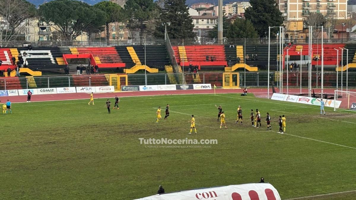 Tembe provvidenziale, Simeri manca il gol vittoria al 95'. Nocerina-Budoni 1-1