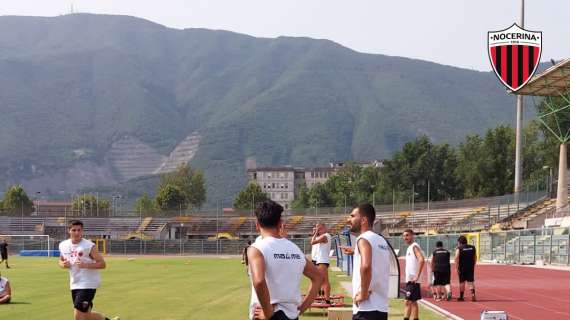 NOCERINA: doppia seduta di allenamento prima dell’amichevole contro il Picerno