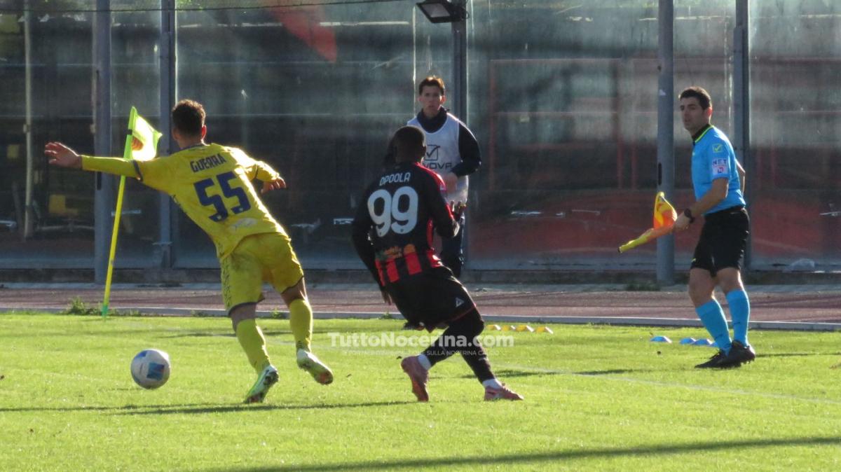 Nocerina ancora con l'attacco leggero contro il Latte Dolce?