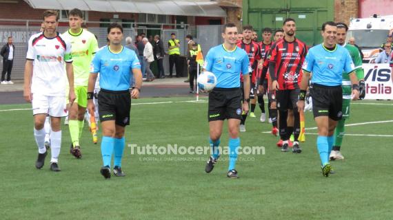 Palmese-Nocerina, due clamorosi errori arbitrali aiutano i molossi