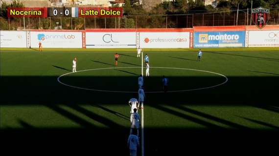 NOCERINA-S. LATTE DOLCE 1-1: occasione sprecata dai rossoneri