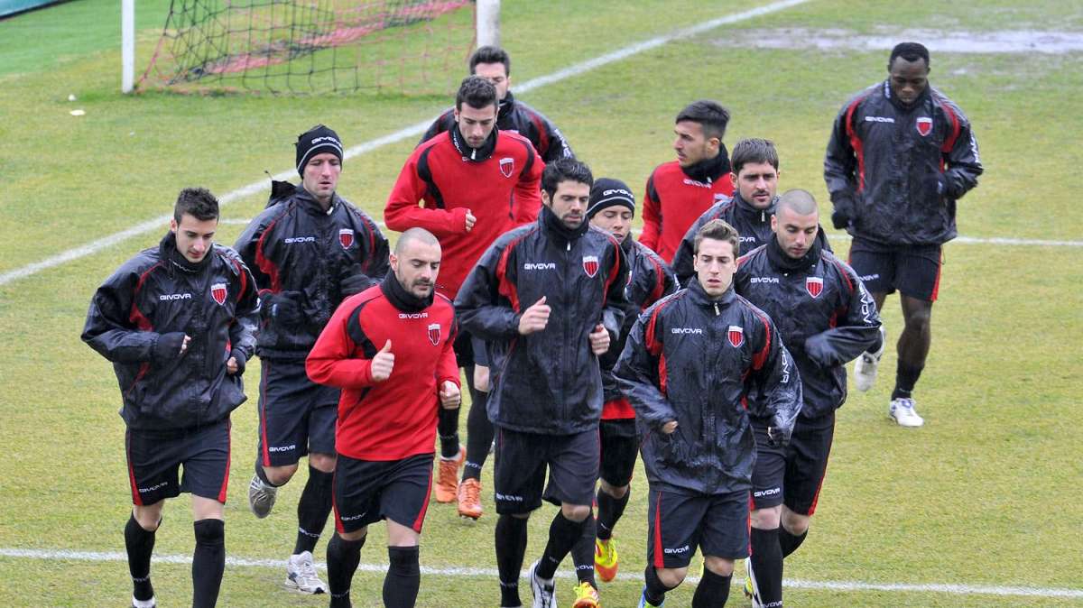 ALLENAMENTI: capitan Bruno arruolabile per la gara col Padova