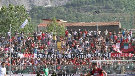 NOCERINA: cambia l'orario delle partite contro Agropoli e Bisceglie