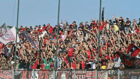 NOCERINA: divieto di trasferta per i tifosi rossoneri a Gravina