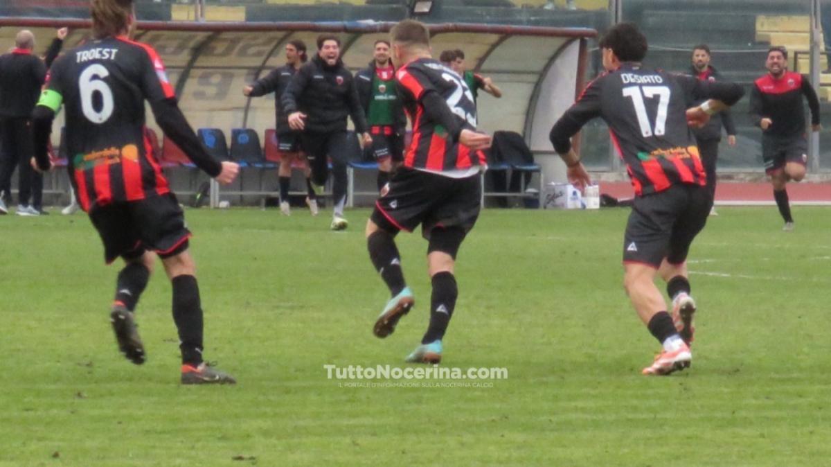 COS-Nocerina, un pareggio a reti bianche dolceamaro per i rossoneri