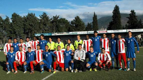 BERTOTTO: a Gradisca d'Isonzo per il Torneo delle Nazioni U15