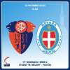 Fine primo tempo: PISTOIESE - NOVARA   1 - 0