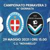 Giovanili, Primavera 3 - Novara-Giana Erminio 3-1