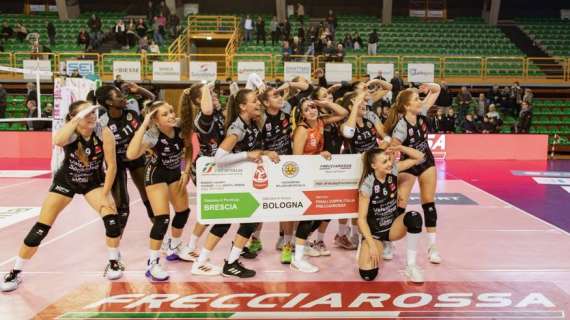 Volley femminile - Brescia e Roma conquistano la finale di Coppa Italia di Serie A2