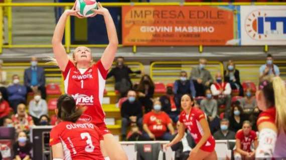 Volley femminile, Serie A1 2021-2022 - Busto Arsizio, notte da regina ! Monza e Scandicci ok