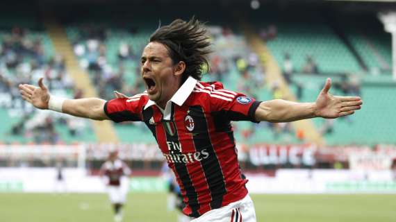 Inzaghi in &#039;quel&#039; Milan-Novara
