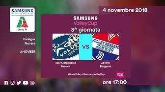 Video: IGOR Gorgonzola Novara - Zanetti Bergamo   3 - 0,  lo speciale