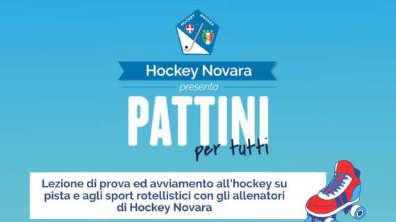 Hockey Novara 1924 - Da Facebook: "Pattini per tutti"
